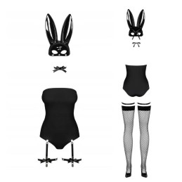 Obsessive - Bunny Costume Black S/M