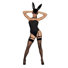 Obsessive - Bunny Costume Black S/M