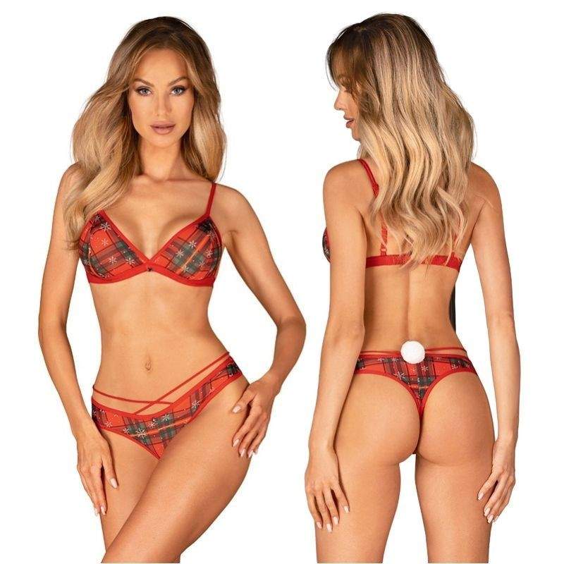 Obsessive - Ms Merrilo Set Red M/L