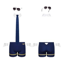 Obsessive - Pilotman Set Blue S/M