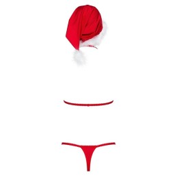 Obsessive - Santastic Sexy Christmas Costume For Women Red L/XL