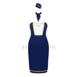 Obsessive - Stewardess Uniform Blue M/L