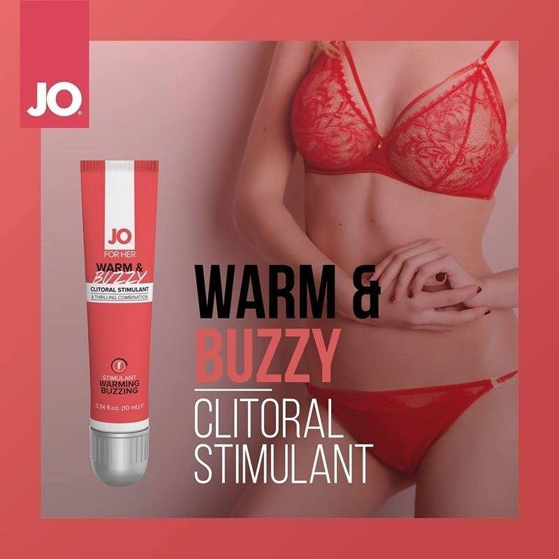 System Jo - Warm & Buzzy Стимулирующий Согревающий Клитор Гель 10мл