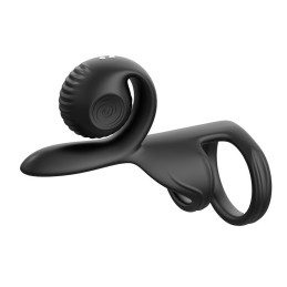 SVibe - JOVI Couples Ring Black Виброкольцо с непрерывной стимуляцией клитора