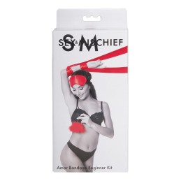 Sportsheets - S&M Amor Bondage Komplekt Algajatele Punane