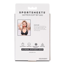 Sportsheets - Saffron Soft Bit Gag Red