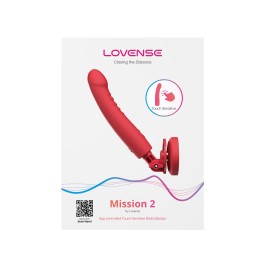 Lovense - Mission 2 Дилдо-Вибратор с Усовершенствованной Технологией Touch-Sense