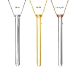 Crave - Vesper Vibraator Kaelakee Silver
