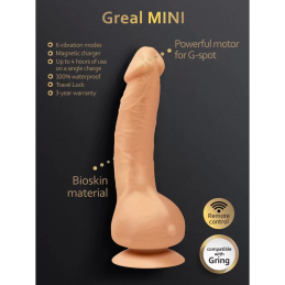 GVIBE - GREAL MINI FLESH Реалистичный Вибратор на Присоске