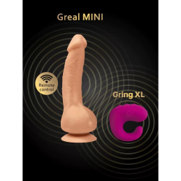 GVIBE - GREAL MINI FLESH Реалистичный Вибратор на Присоске