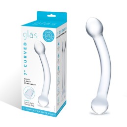 Curved Glass G-Spot Stimulator - Glas Dildo