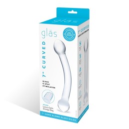 Curved Glass G-Spot Stimulator - Glas Dildo