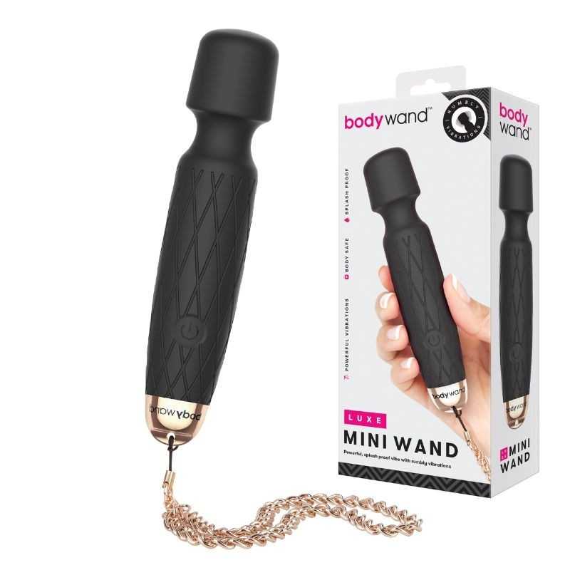 Bodywand - Luxurious Mini USB Wand Vibrator Black