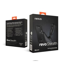Nexus - Revo Stealth Rotating Vibro Prostata Stimlator App Enabled Black
