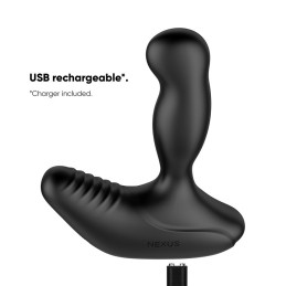 Nexus - Revo Stealth Rotating Vibro Prostata Stimlator App Enabled Black