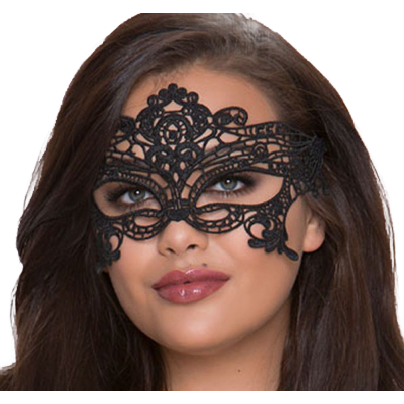 QUEEN LINGERIE - LAI MASK MUSTAST PITSIST