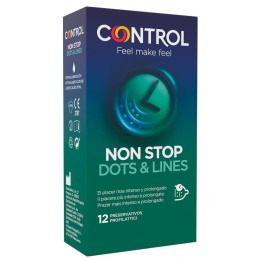 Control Condoms - Nonstop Dots and Lines 12 tk