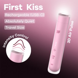 Satisfyer Air Pulse - First Kiss Pressure Wave Vibrator and Clitoral Stimulator