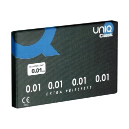 Uniq Condoms - Classic 0.01 Lateksivabad Kondoomid N3