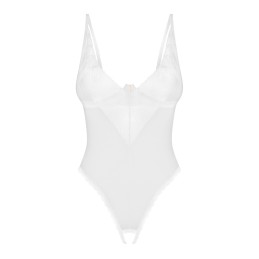 Obsessive - Alissium crotchless teddy White M/L