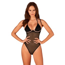 Obsessive - Elegant Bodysuit Black M/L