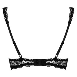 Obsessive - Miamor Bra with Quarter Cups Black S/M