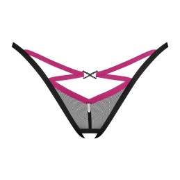 Obsessive - Novenes Crotchless Thong Black XS/S