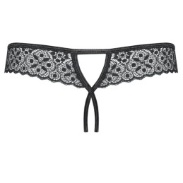 Obsessive - Open Crotch Thong Shibu Black S/M