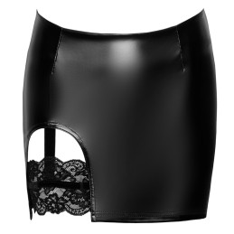 Noir Handmade - F345 Velvetine Mini Skirt S