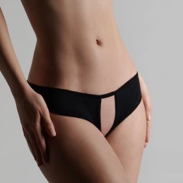 PETIT SECRET - OPEN PANTY BLACK S BLACK