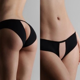 PETIT SECRET - OPEN PANTY BLACK L BLACK