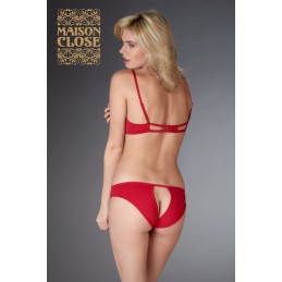 MAISON CLOSE - PETIT SECRET OPEN PANTY RED