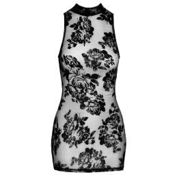 Noir Handmade - Transparent Floral Mini Dress S