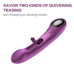 HoneyPlayBox - Tempo-Pressure Sensing App-Controlled Kinky Finger Tapping G-spot Vibrator