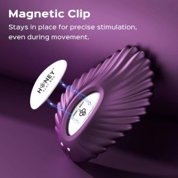 HoneyPlayBox - PEARL App-Controlled Magnetic Panty Vibrator Purple