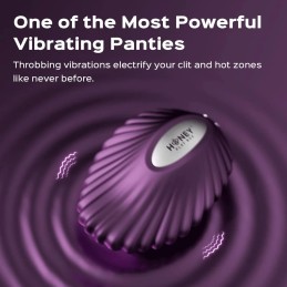 HoneyPlayBox - PEARL App-Controlled Magnetic Panty Vibrator Purple