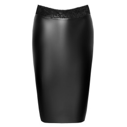 Noir Handmade - Skirt Powerwetlook In Front & Lace In The Back S