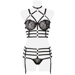 GREY VELVET - 2 PCS HARNESS SET XS/S