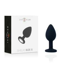 Anal Plug S Shelki Black By Intense