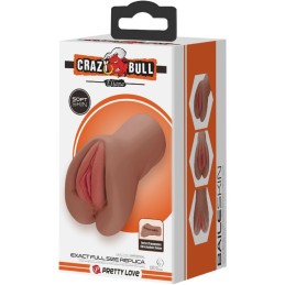 The Realistic Vagina Masturbator Mulatto By Crazy Bull