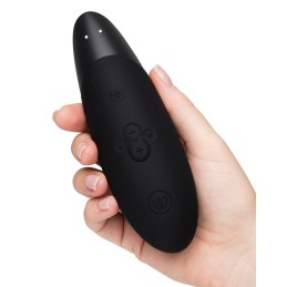 Womanizer - Enhance Pleasure Air Stimulator and Vibrator Black