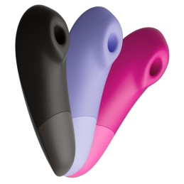 Womanizer - Enhance Pleasure Air Stimulator and Vibrator Black