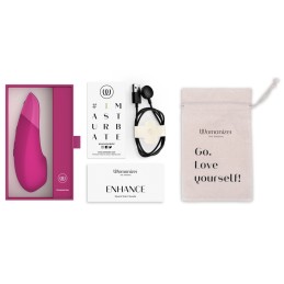 Womanizer - Enhance Pleasure Air Stimulator and Vibrator Pink