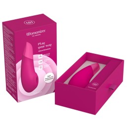 Womanizer - Enhance Pleasure Air Stimulator and Vibrator Pink