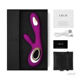Lelo - Soraya Wave роскошный массажер-кролик deep rose