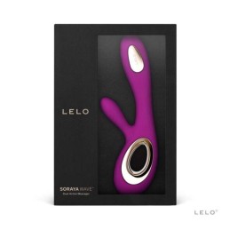 Lelo - Soraya Wave роскошный массажер-кролик deep rose