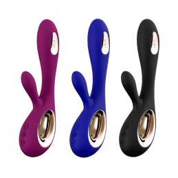 Lelo - Soraya Wave роскошный массажер-кролик deep rose