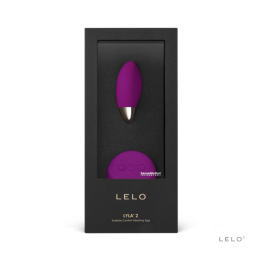 Lelo - Lyla 2 Vibraator-kuul Kaugjuhtimispuldiga Lillakasroosa
