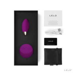 Lelo - Lyla 2 Vibraator-kuul Kaugjuhtimispuldiga Lillakasroosa