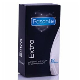 Pasante - Extra Condom Extra Thick 12 Units